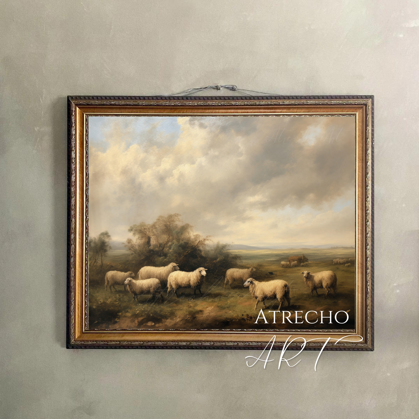 SHEEP | Printed Artwork | AN47 - Atrecho Art