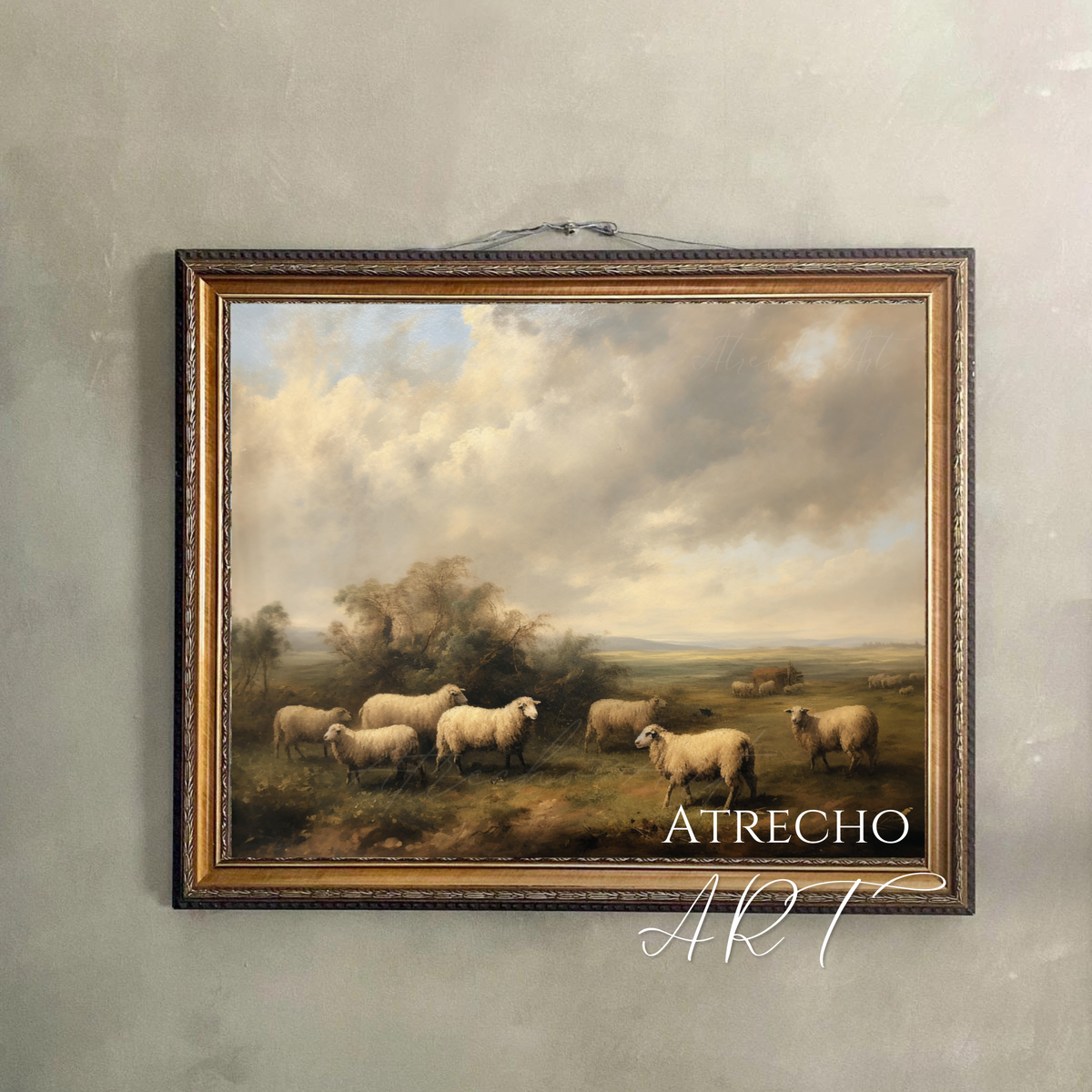 SHEEP | Printed Artwork | AN47 – Atrecho Art