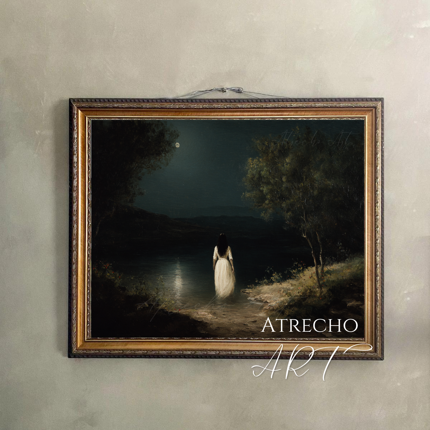 AT THE LAKE | Printed Artwork | WH14