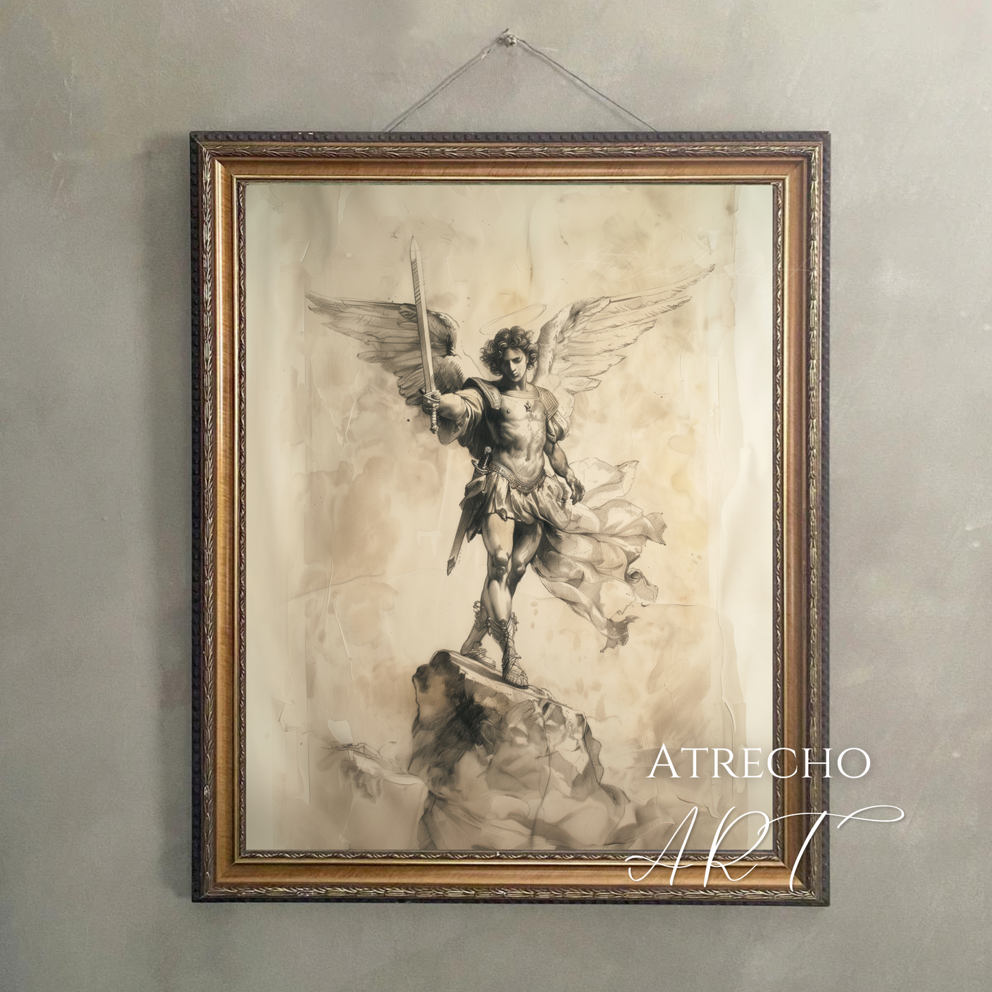 ARCHANGEL MICHAEL | Print or Canvas | RE07