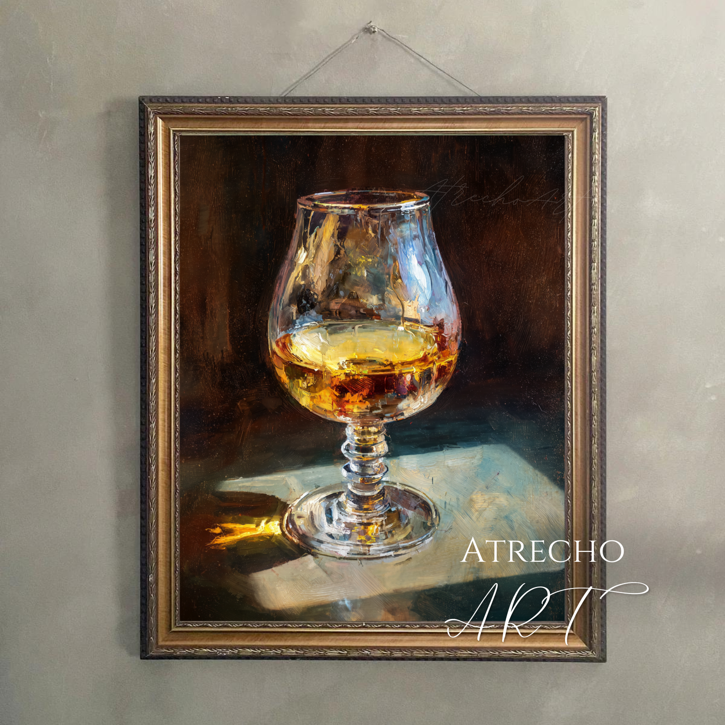 VERRE À BRANDY | Oeuvre imprimée | SL16