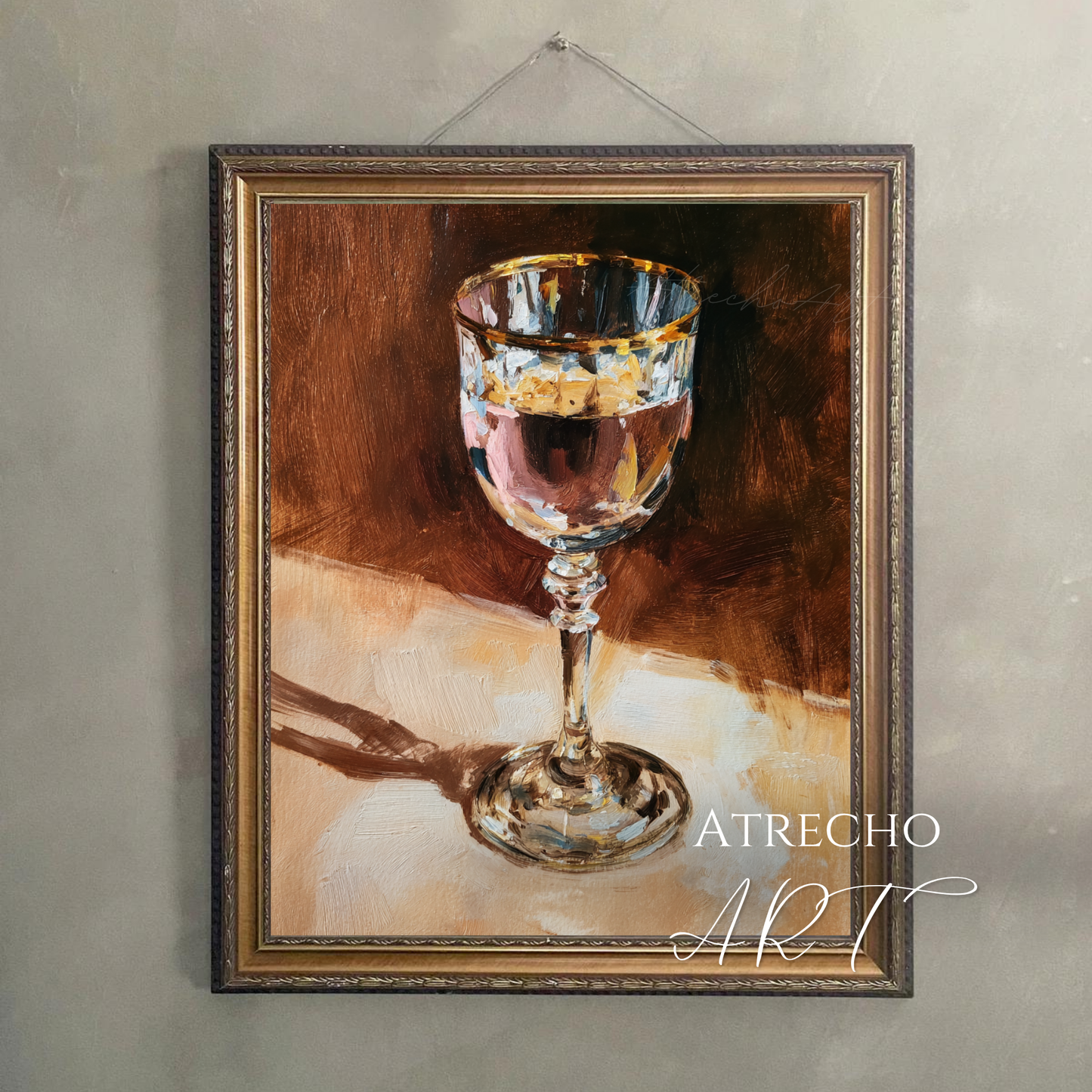 VERRE À VIN | Oeuvre imprimée | SL53