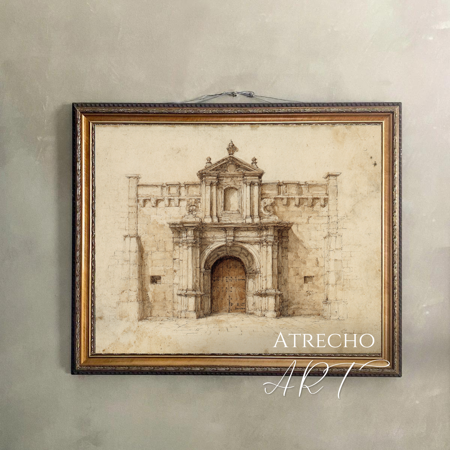 CASTLE DOOR | Printed Artwork | AR13