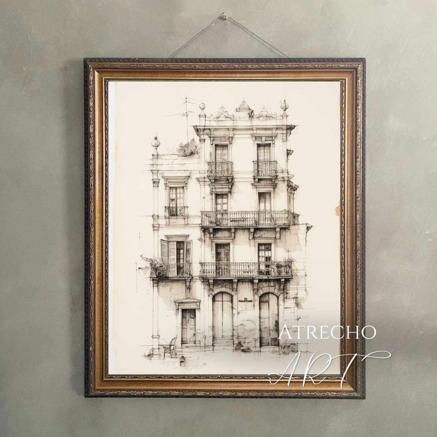 FACADE | Printed Artwork | AR17