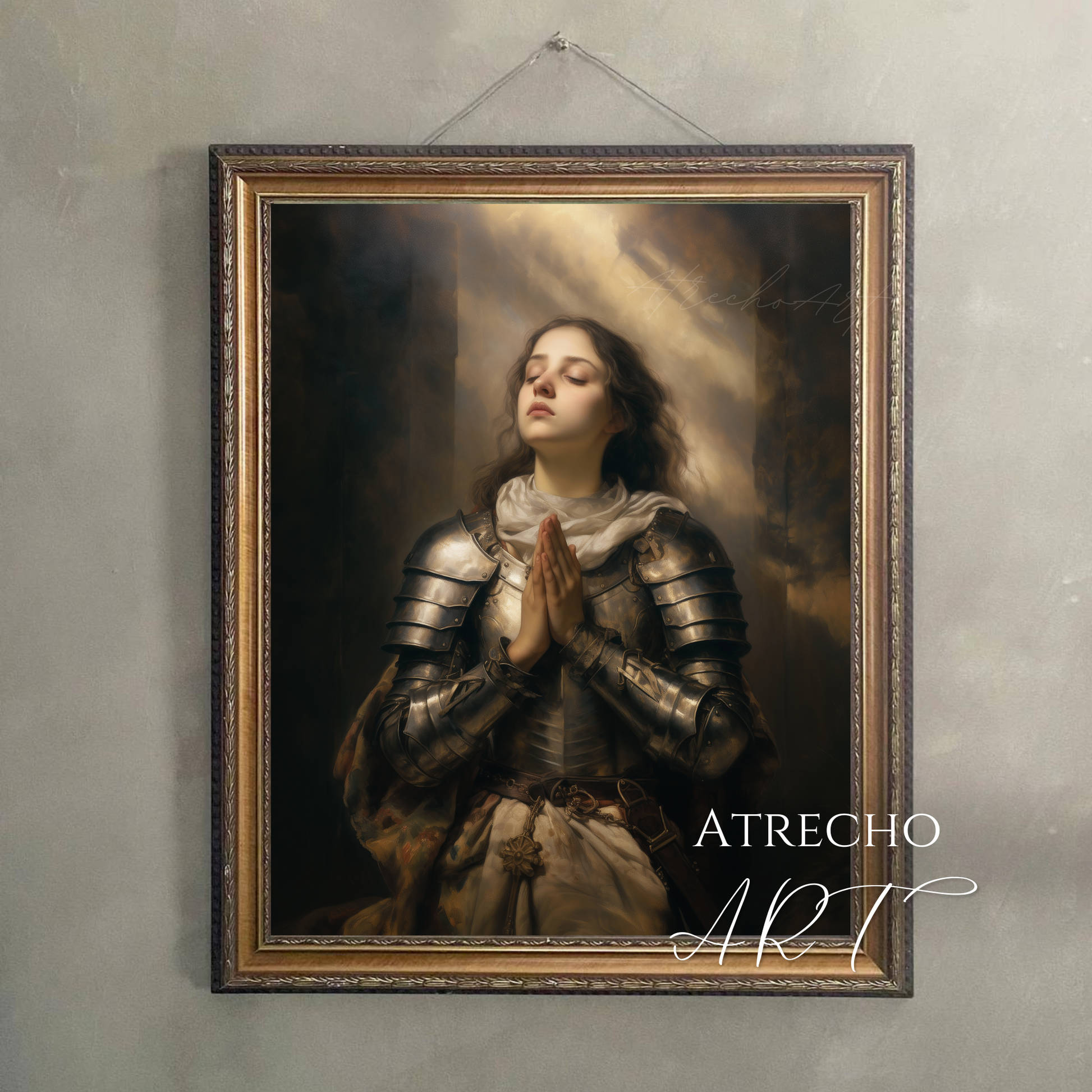 JOAN OF ARC |  Printed Artwork | RE02 - Atrecho Art