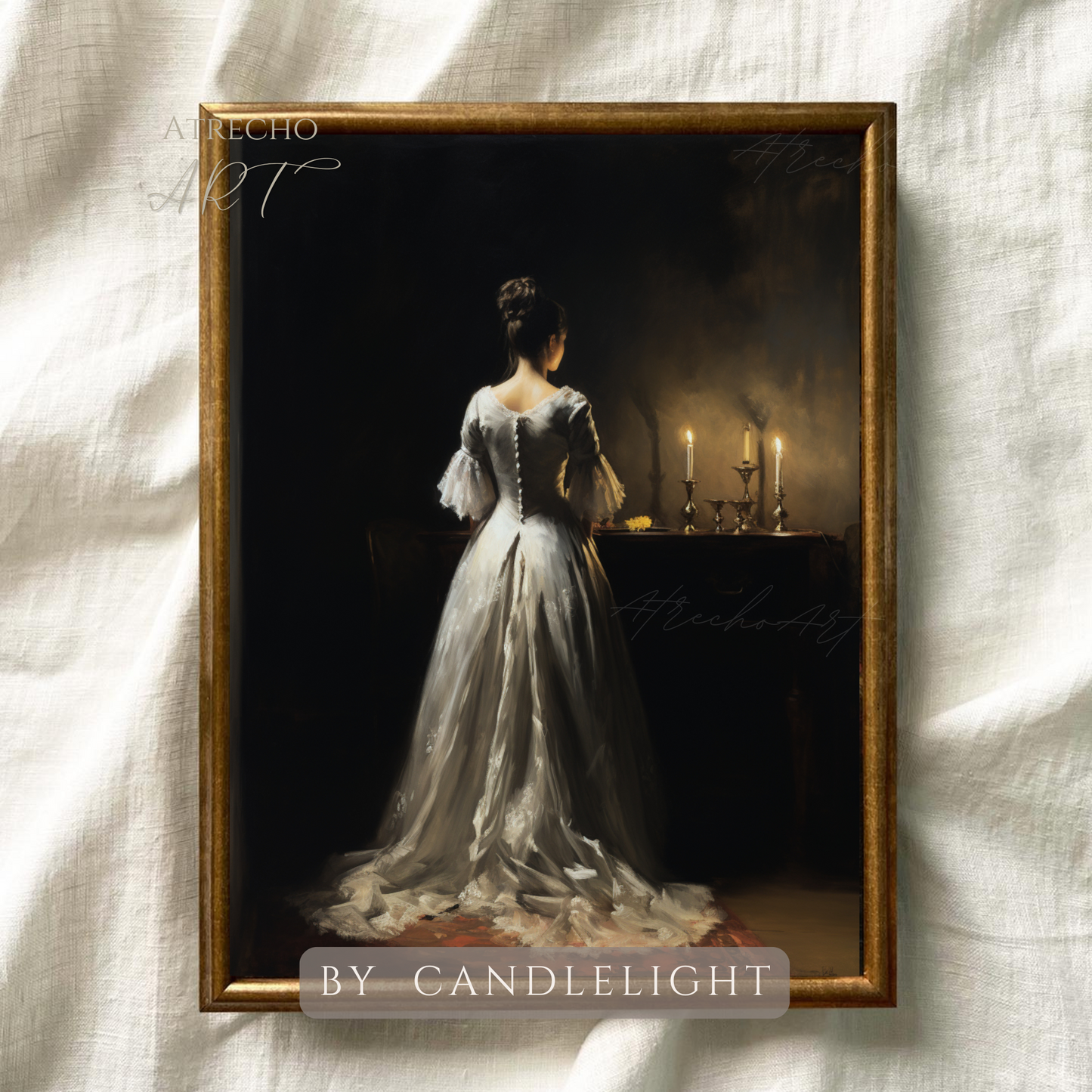 BY CANDLELIGHT | Printed Artwork | PE42