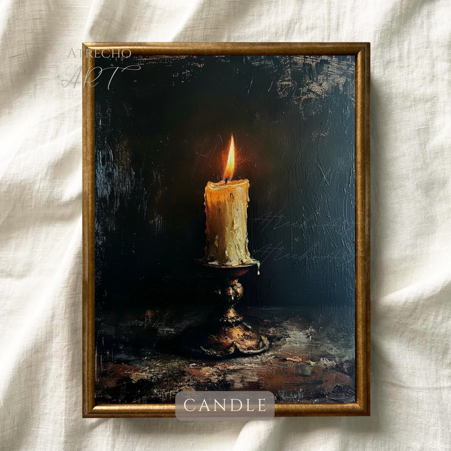 VINTAGE CANDLE | Printed Artwork | SL12