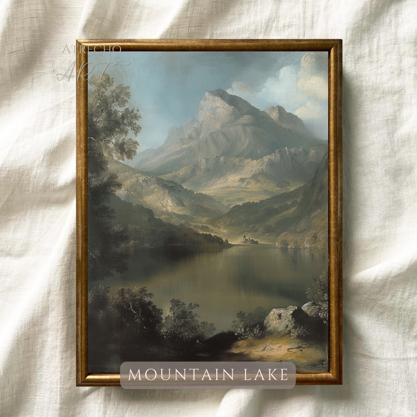 MOUNTAIN LAKE | Printed Artwork | L090