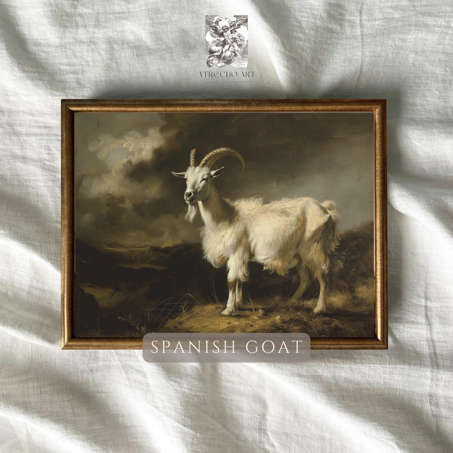 SPANISH GOAT | Printed Artwork | AN91