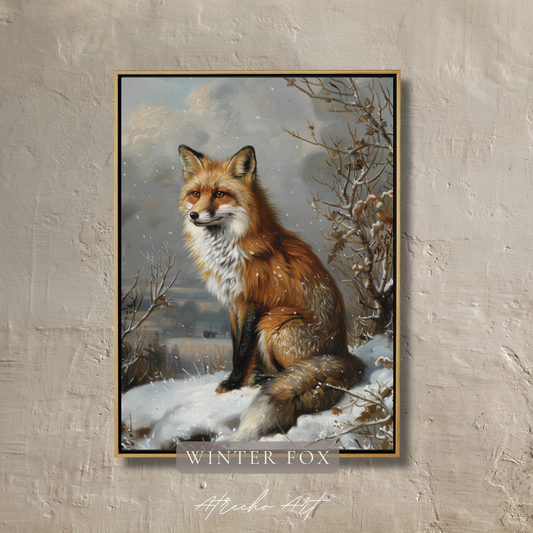 WINTER FOX | Printed Artwork | AN90