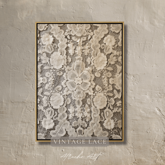 VINTAGE LACE | Printed Artwork | TE39