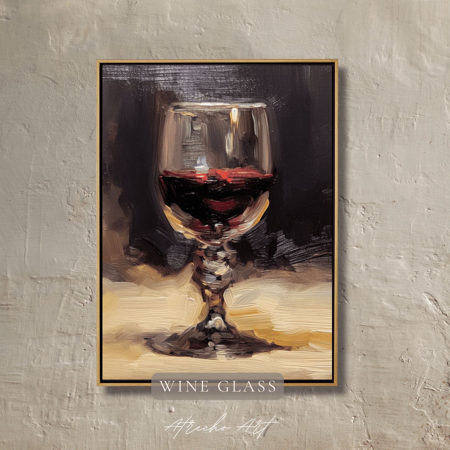 WINE GLASS | Printed Artwork | SL53