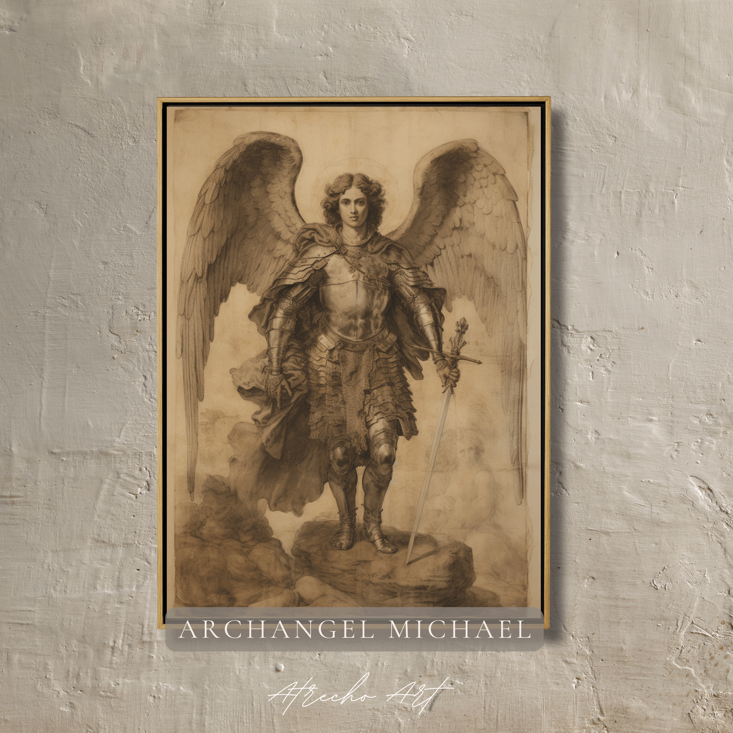 ARCHANGEL MICHAEL | Printed Artwork | RE07