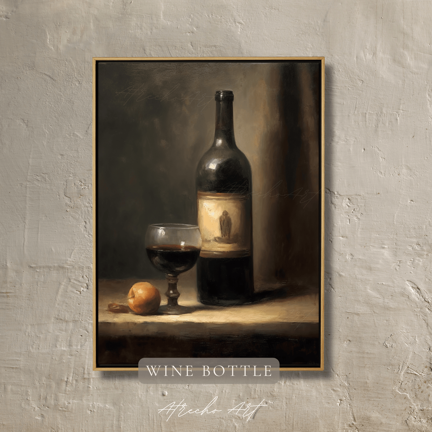 BOUTEILLE DE VIN | Oeuvre imprimée | SL23