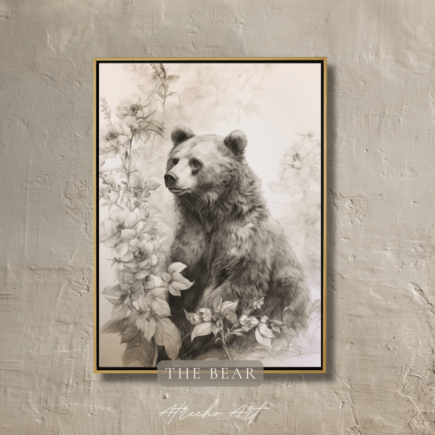 BEAR | Printed Artwork | AN06