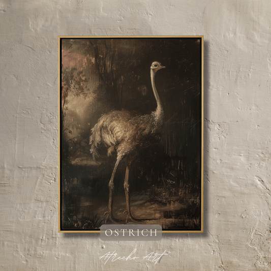 OSTRICH | Printed Artwork | AN59