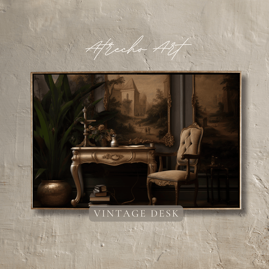 VINTAGE DESK | Printed Artwork | SL10