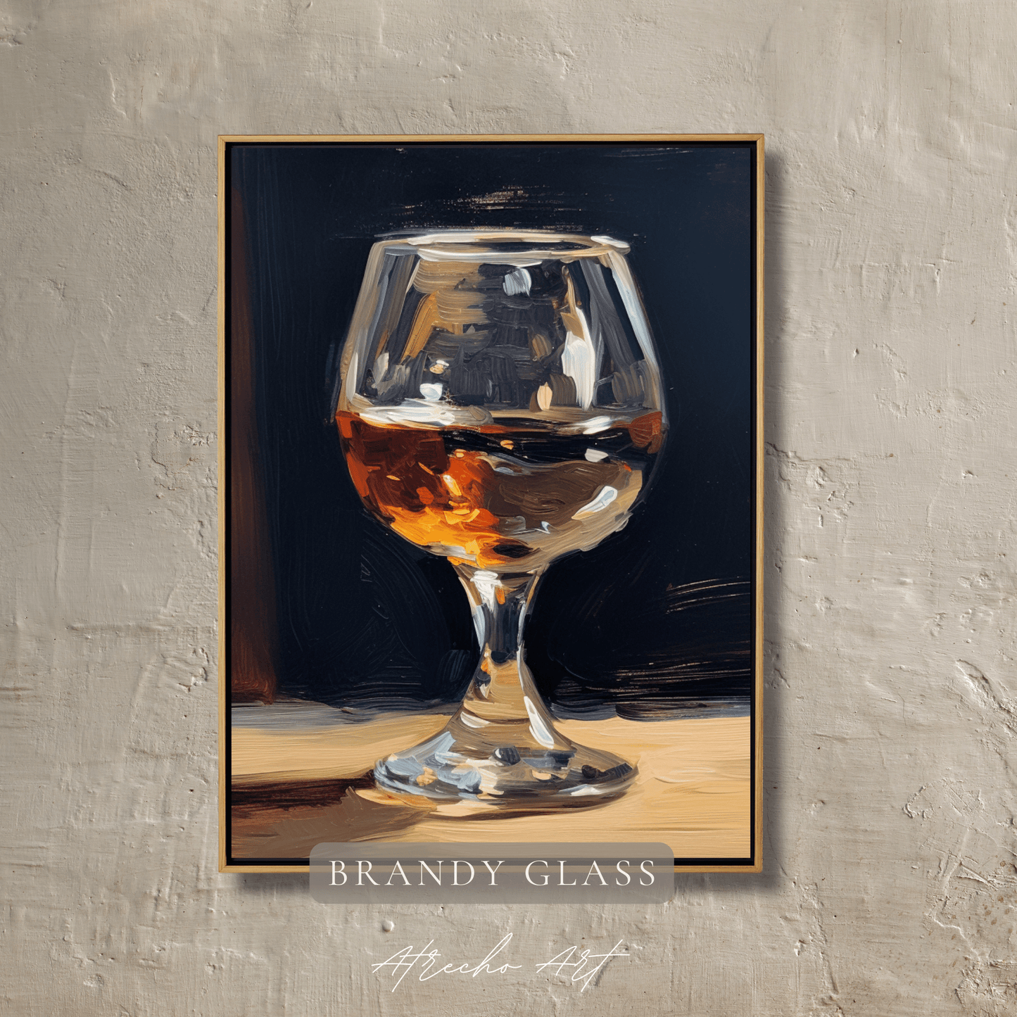 BRANDY GLASS | Printed Artwork | SL16