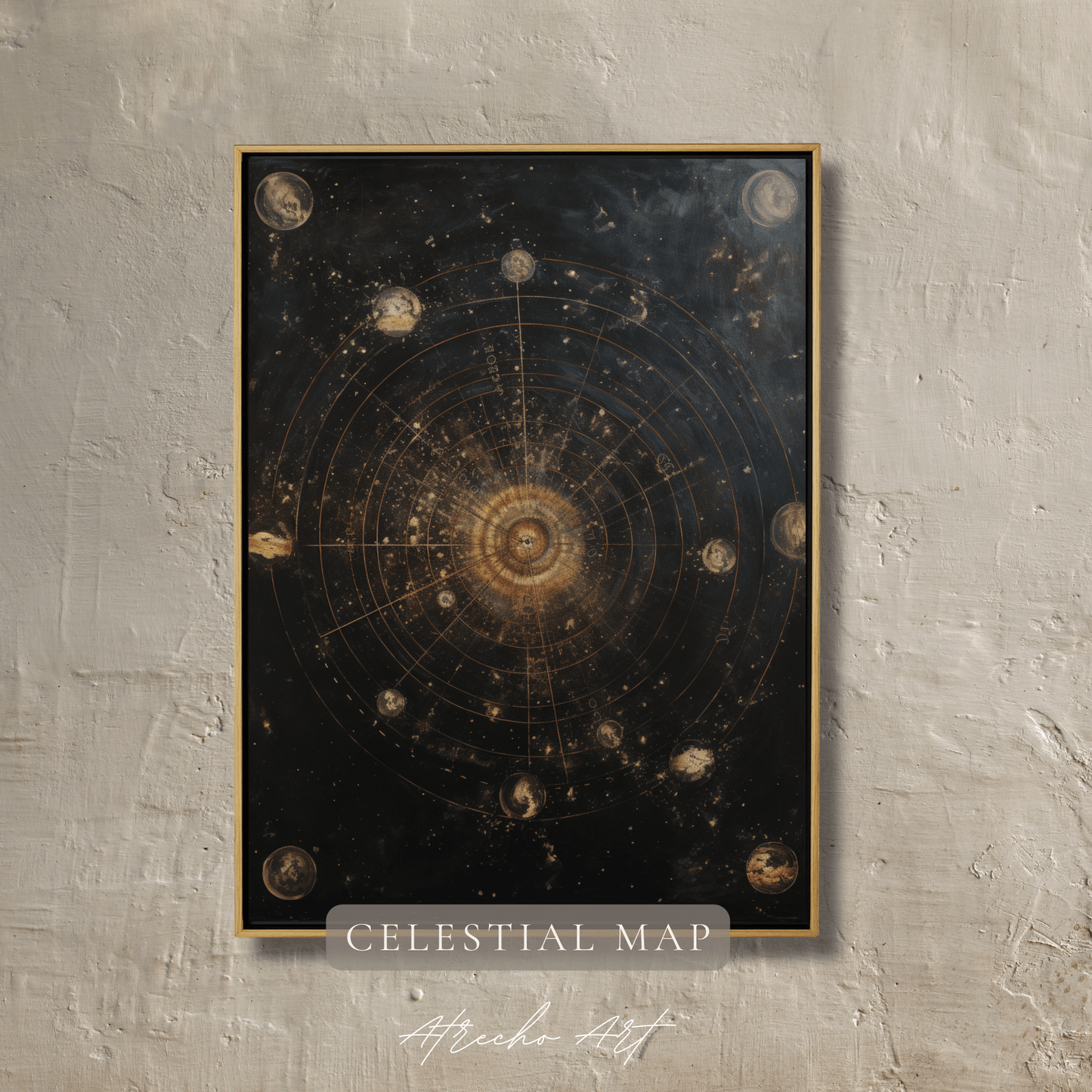 CELESTIAL MAP | Printed Artwork | SL20