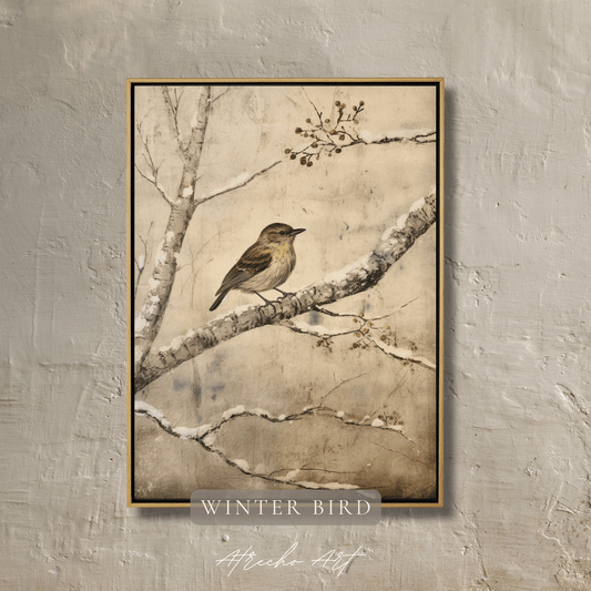 WINTER BIRD | Printed Artwork | AN66