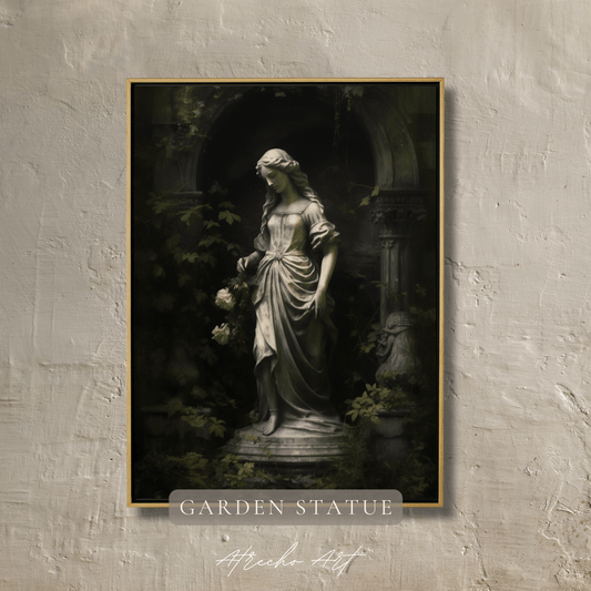 GARDEN STATUE | Printed Artwork | SL27