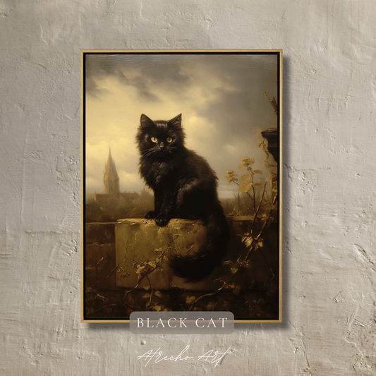 BLACK CAT | Printed Artwork | AN49