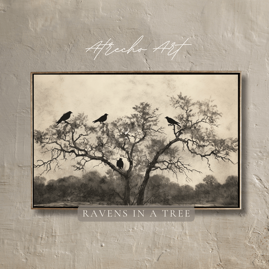 RAVENS IN A TREE | Printed Artwork | AN22