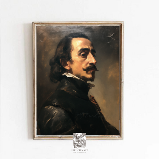 EL CABALLERO | Obra impresa | PE31 | Decoración de carteles de bellas artes