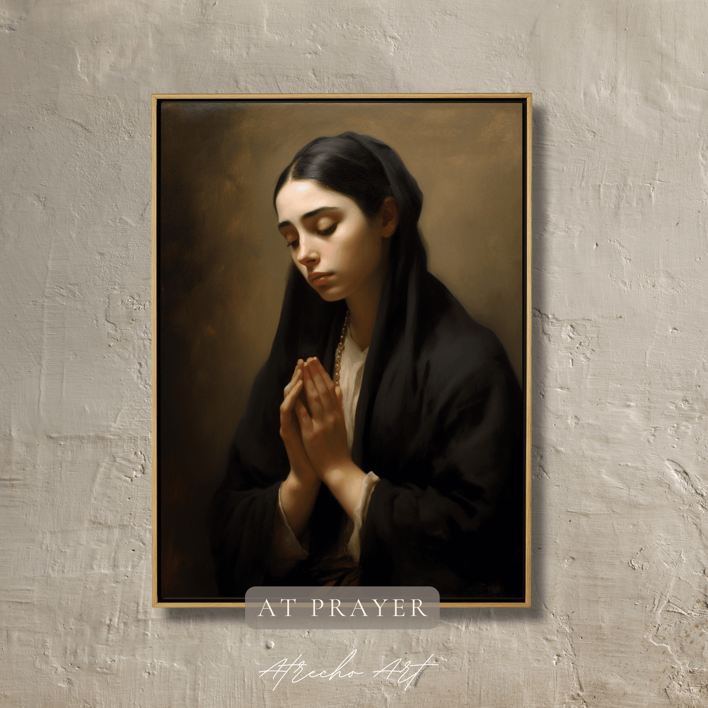 AT PRAYER | Printed Artwork | RE13