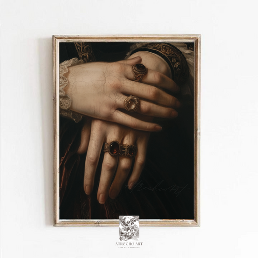 ANTIQUE RINGS | Printed Artwork | PE05