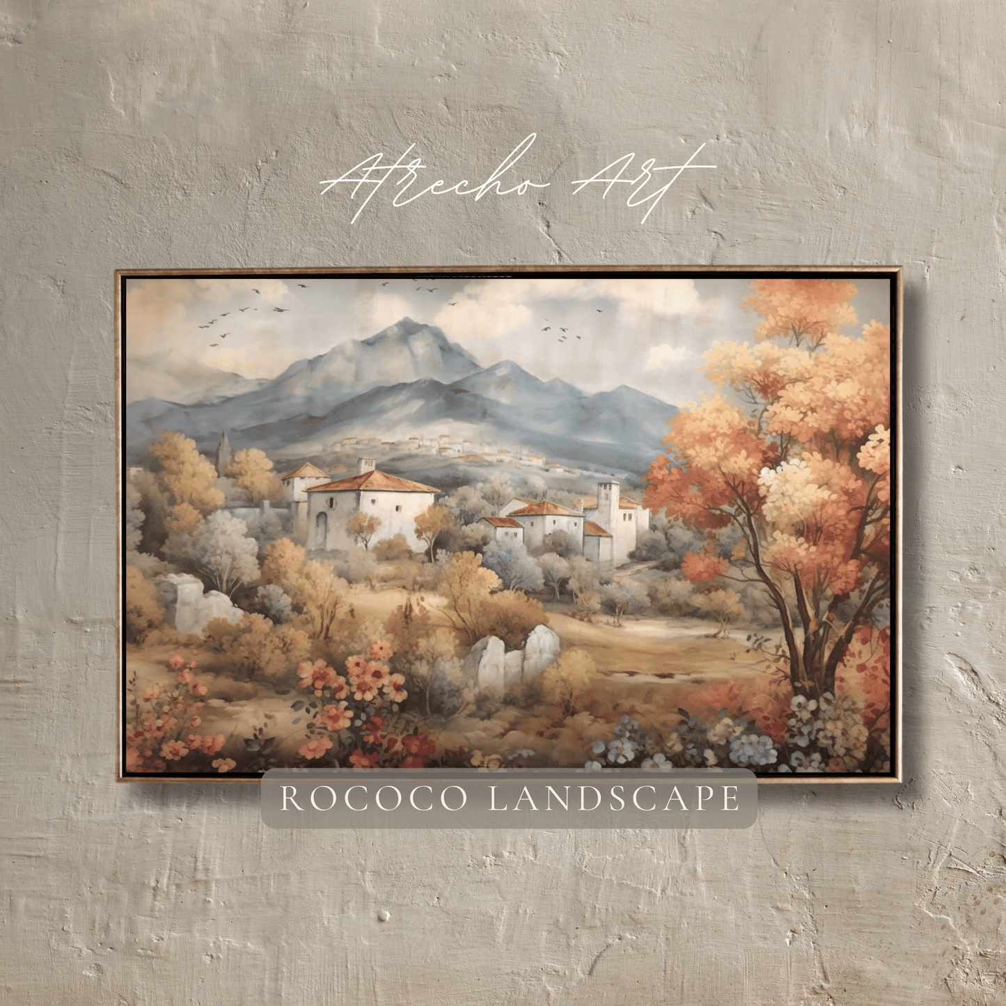 ROCOCO LANDSCAPE | Printed Artwork | L001