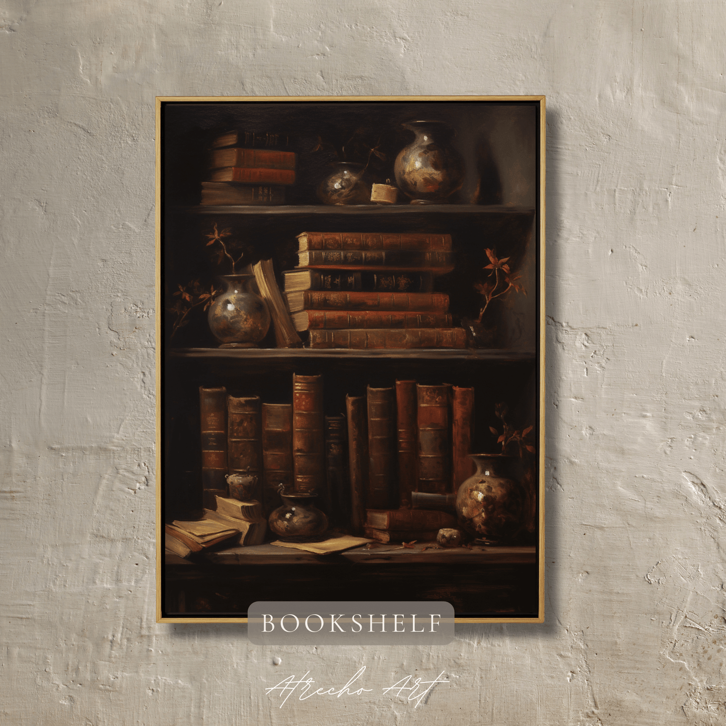 BOOKSHELF | Printed Artwork | SL19