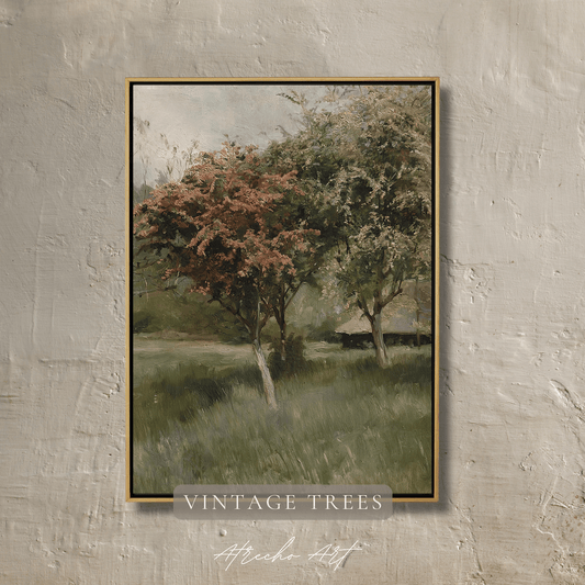 VINTAGE TREES | Printed Artwork | L003