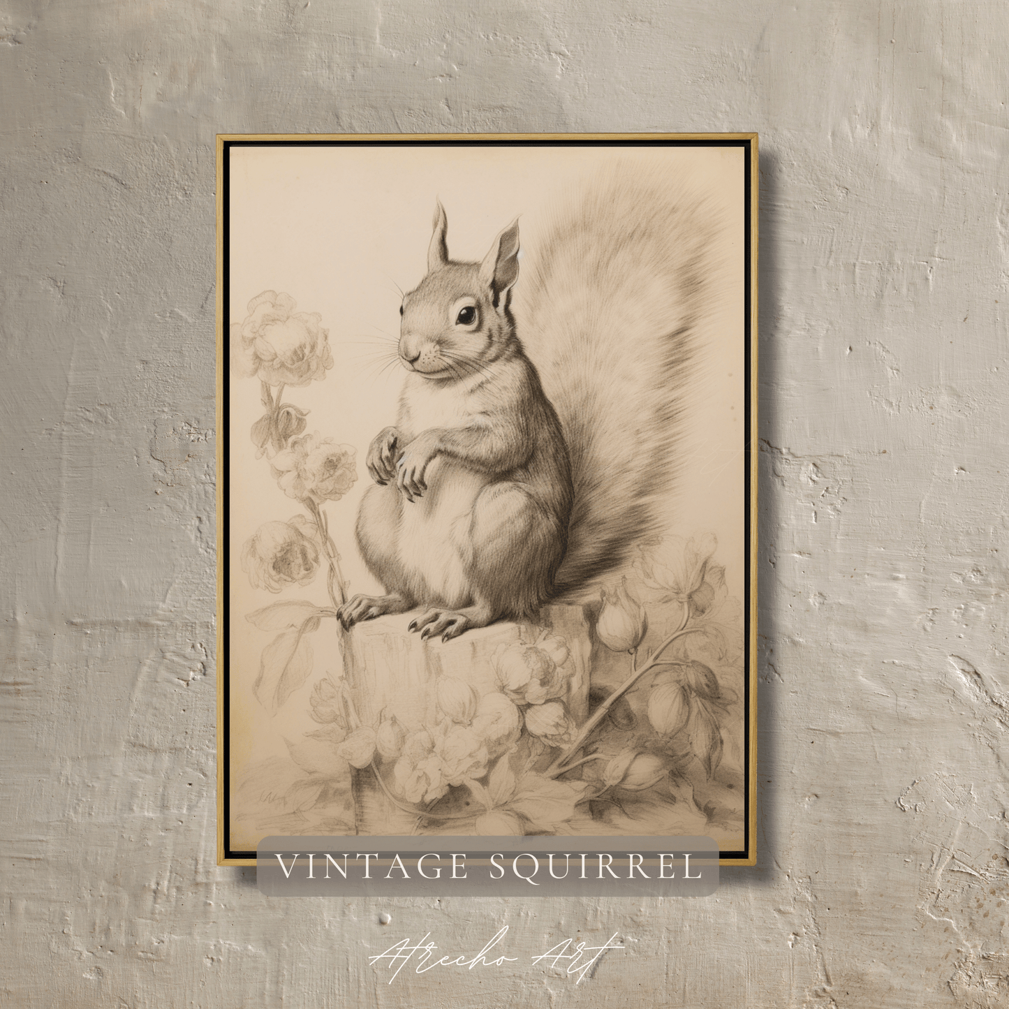 SQUIRREL | Printed Artwork | AN46