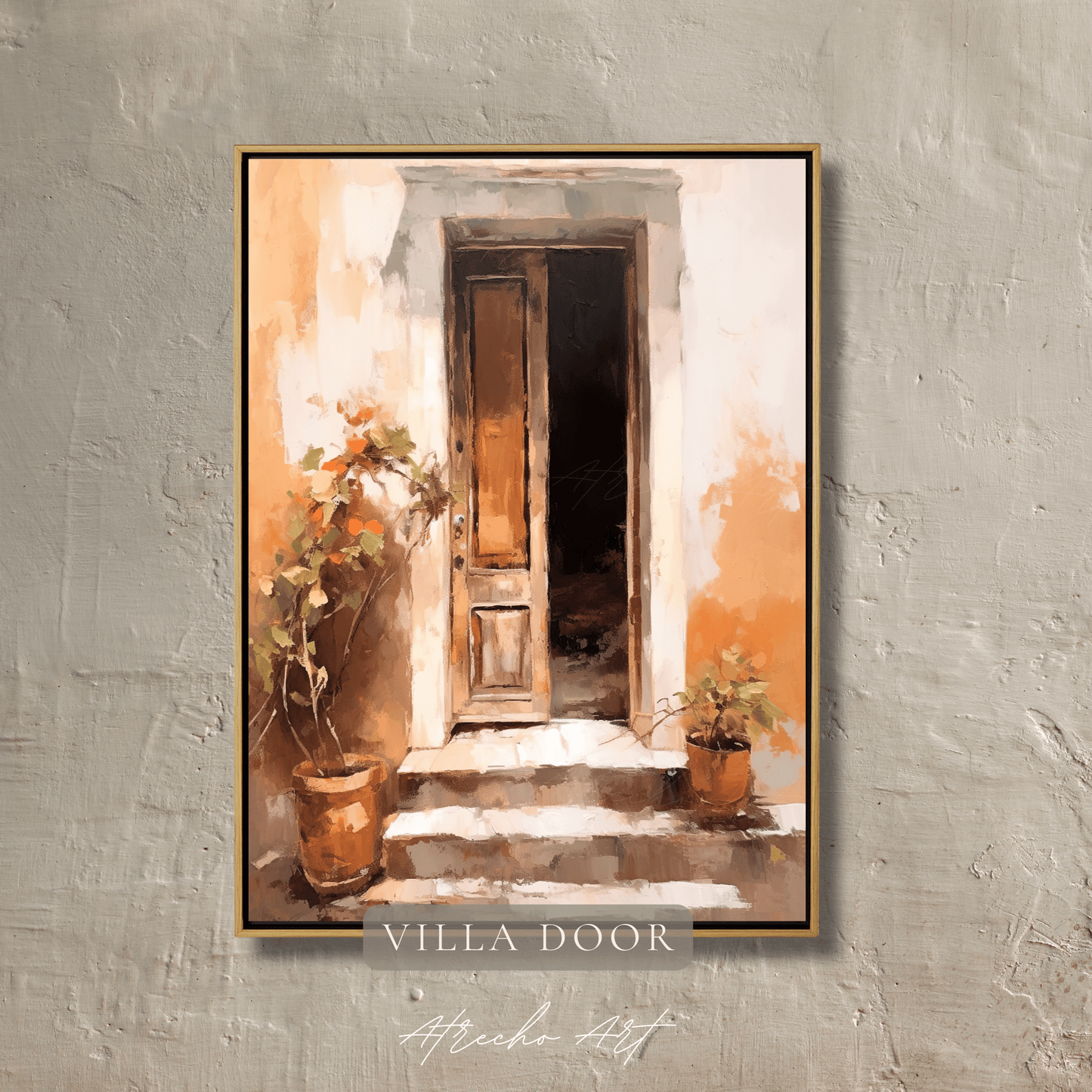 DOOR OF A VILLA | Printed Artwork | AR25