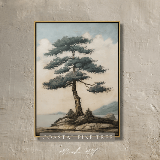 COASTAL PINE TREE | Printed Artwork | TR16