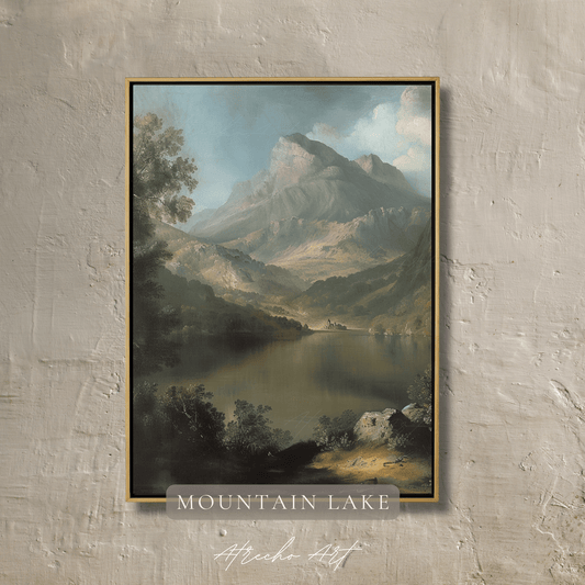 MOUNTAIN LAKE | Printed Artwork | L090