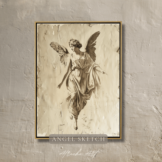 ANGEL SKETCH | Printed Artwork | RE29