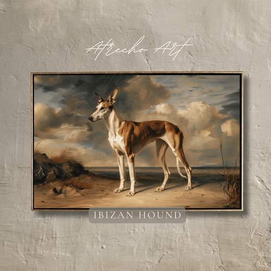 IBIZAN HOUND | Printed Artwork | AN80