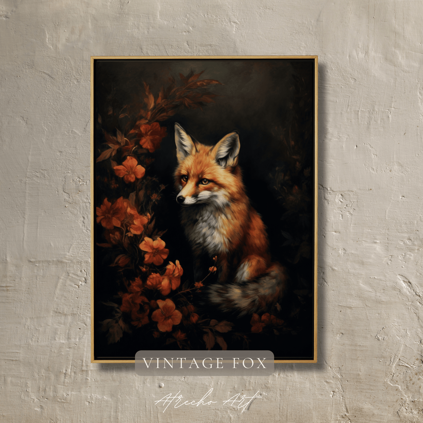 FOX | Printed Artwork | AN52 - Atrecho Art