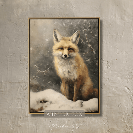 WINTER FOX | Printed Artwork | AN65