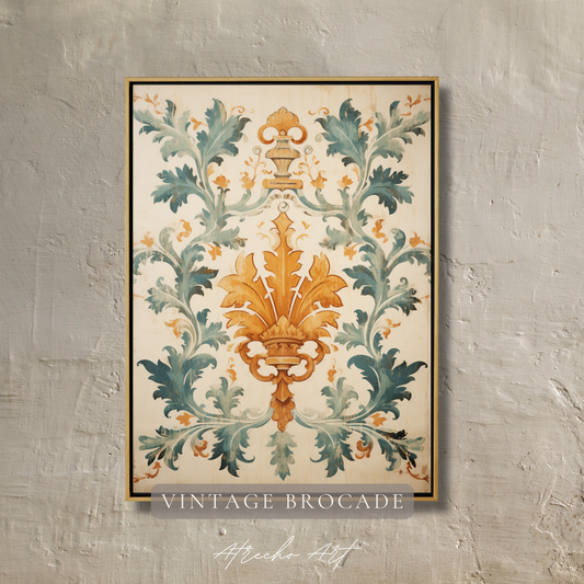 VINTAGE BROCADE | Printed Artwork | TE06