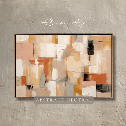ABSTRACT NEUTRAL | Printed Artwork | AB06