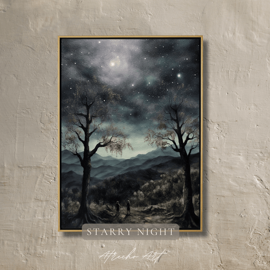 STARRY NIGHT | Printed Artwork | L020