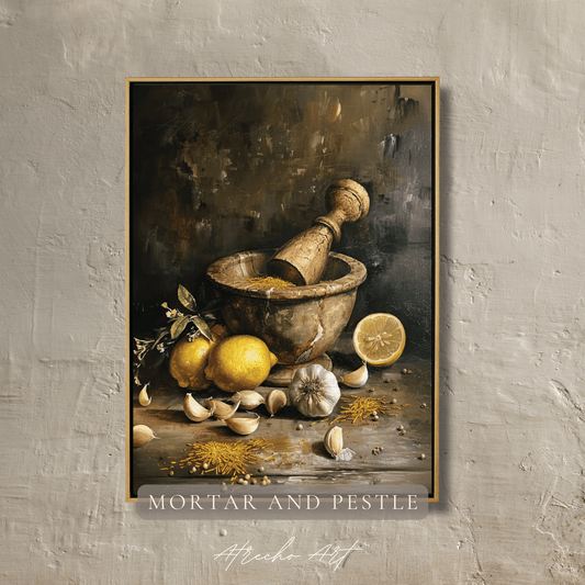 MORTAR AND PESTLE | Printed Artwork | SL25