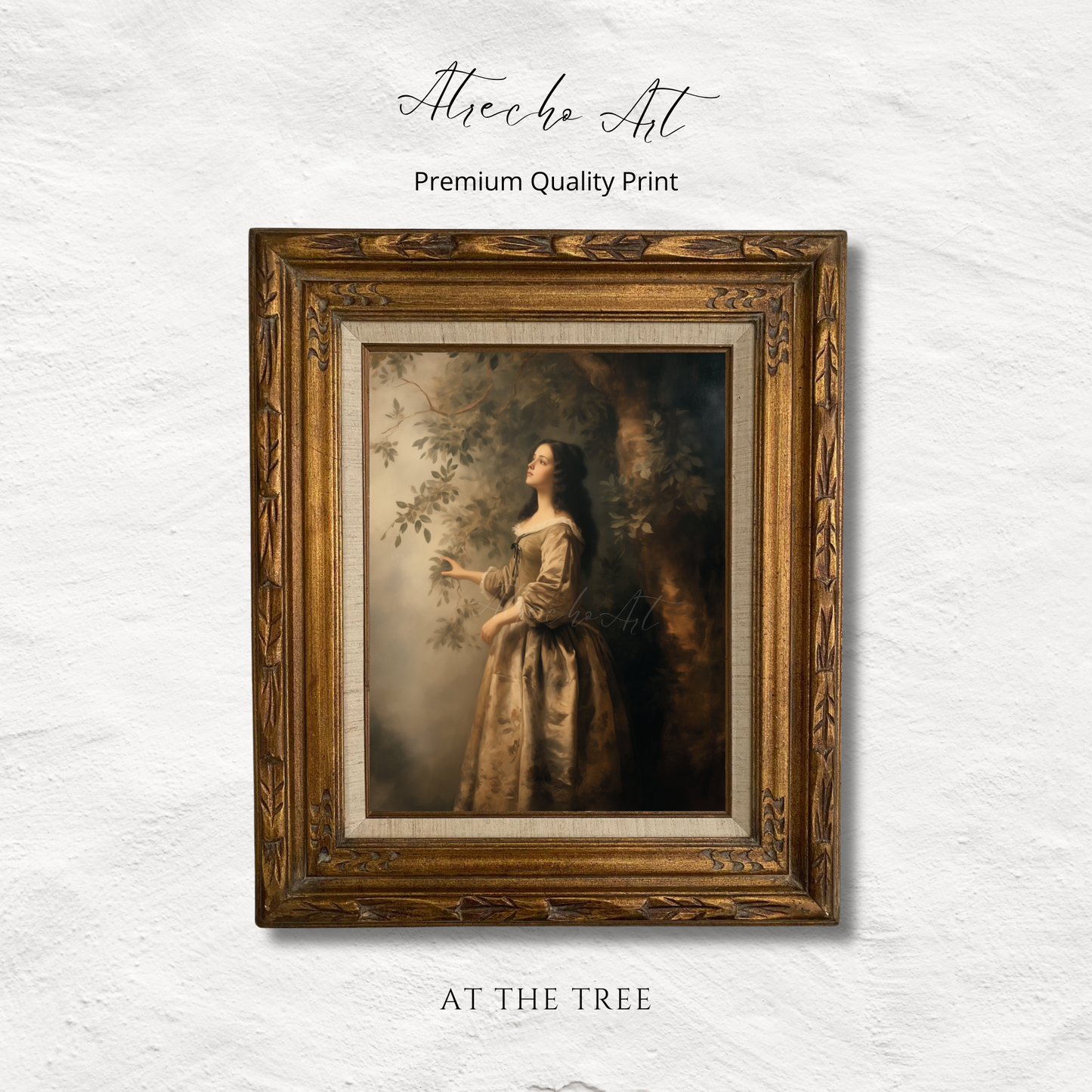 AT THE TREE | Printed Artwork | PE66