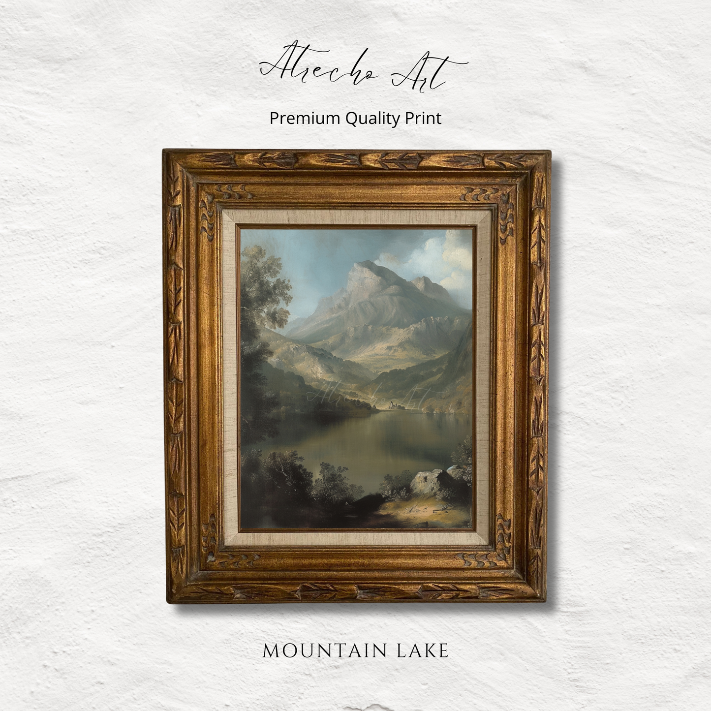 MOUNTAIN LAKE | Printed Artwork | L090