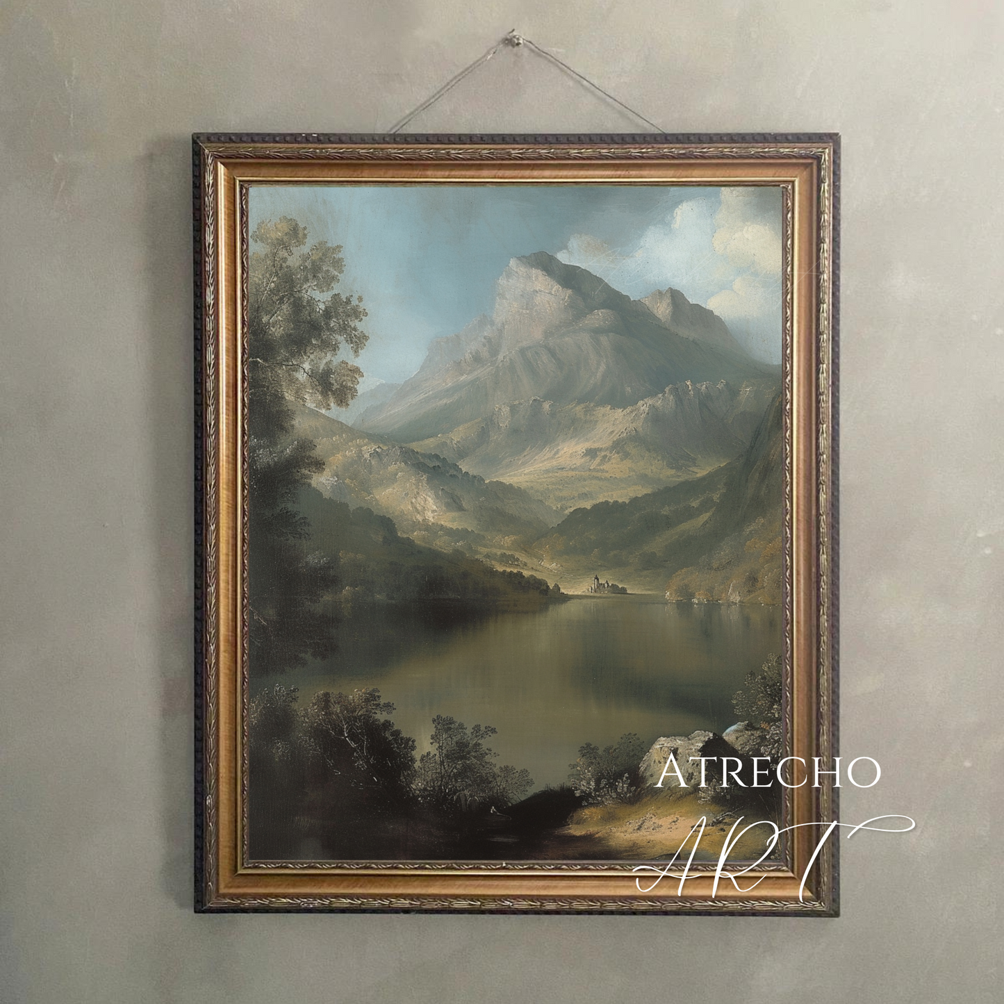 MOUNTAIN LAKE | Printed Artwork | L090