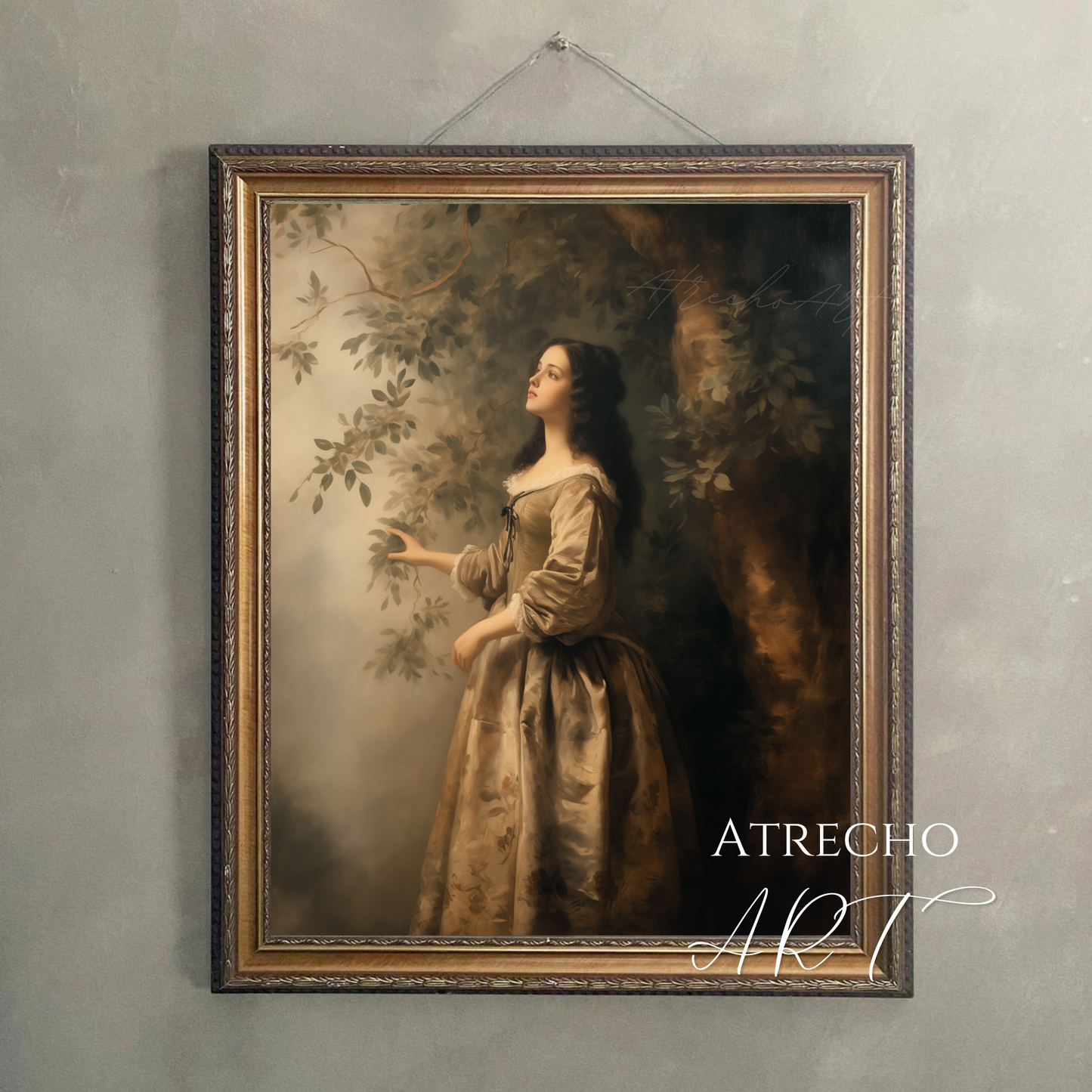 AT THE TREE | Printed Artwork | PE66 - Atrecho Art