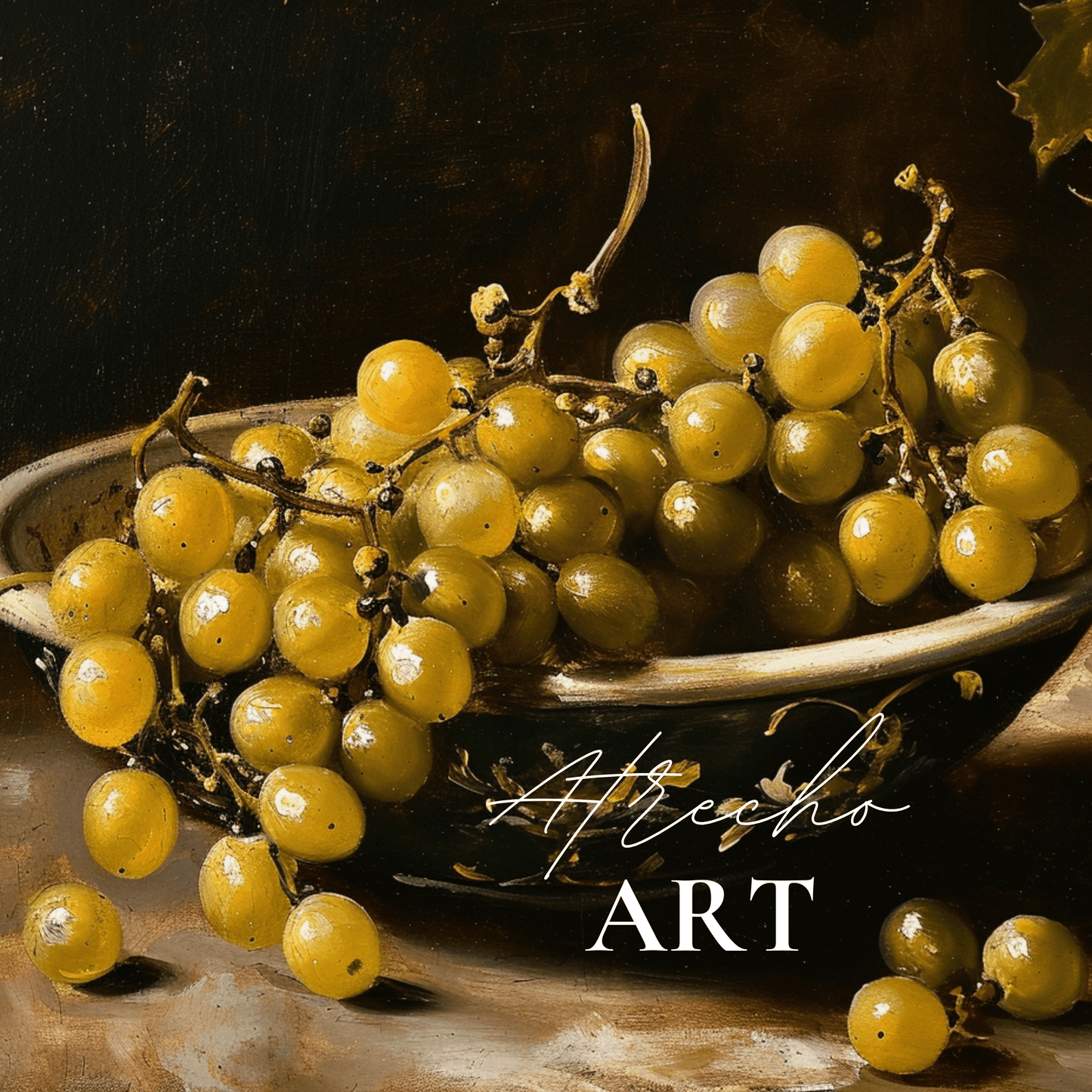 GREEN GRAPES | Printed Artwork | FV20